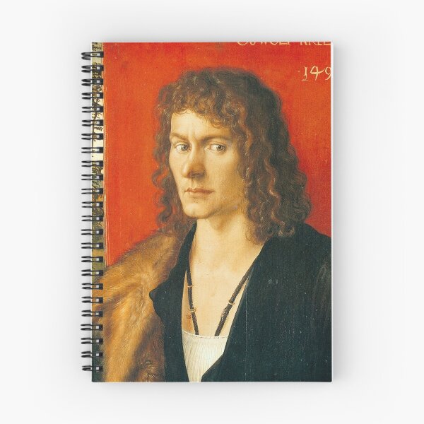 Item preview, Oswolt Krel portrait by Albrecht Durer circa 1500 designed and sold by Vintage Designs +.