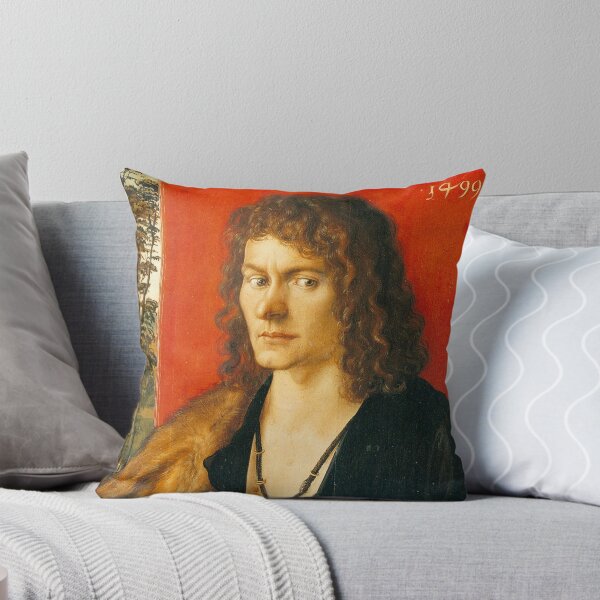 Item preview, Oswolt Krel portrait by Albrecht Durer circa 1500 designed and sold by Vintage Designs +.