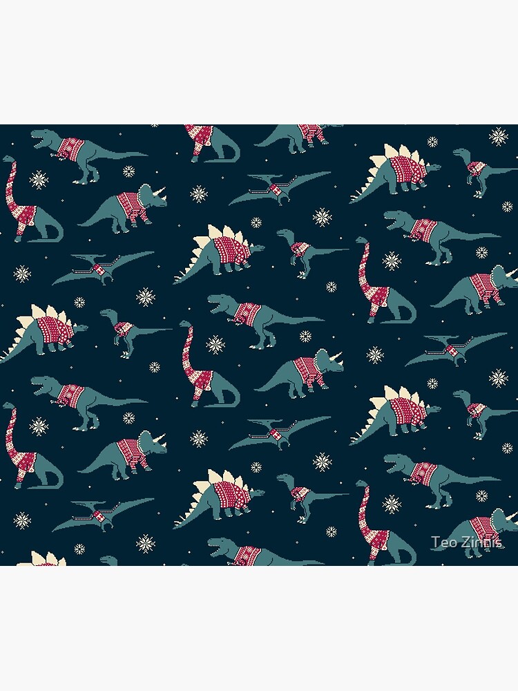 Dinos In Sweaters by theodorezirinis