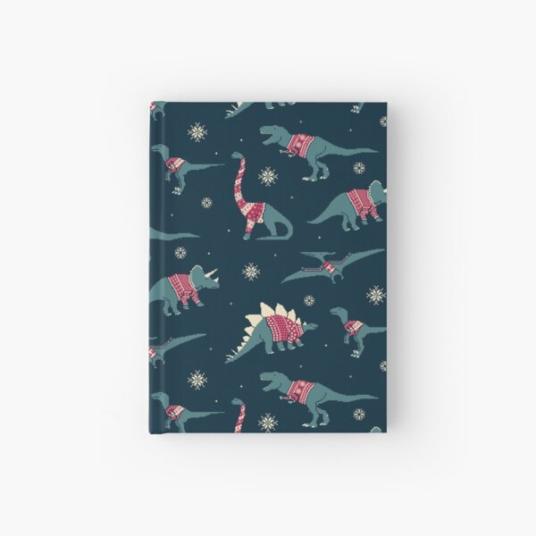 Dinos In Sweaters Hardcover Journal
