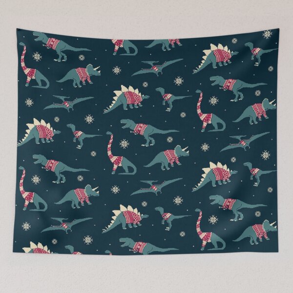 Item preview, Dinos In Sweaters designed and sold by HandsOffMyDinosaur.