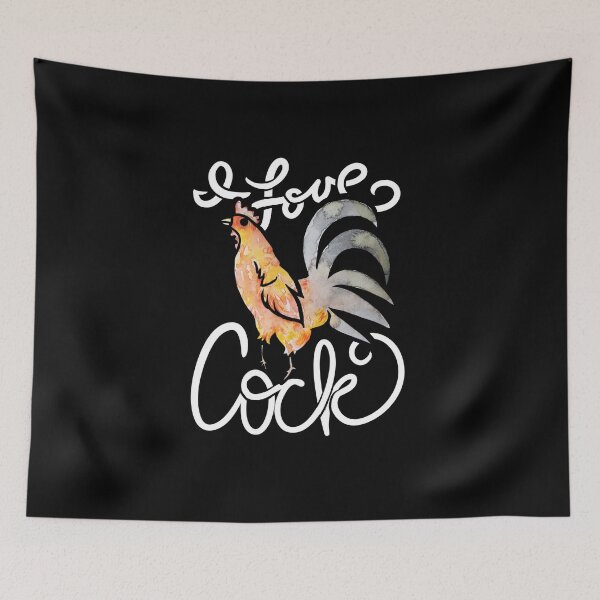 Item preview, I love cock designed and sold by FrictionMaxxing.