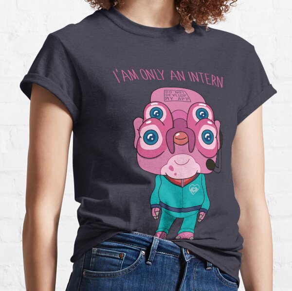 Rick and Morty do not develop my app shirt