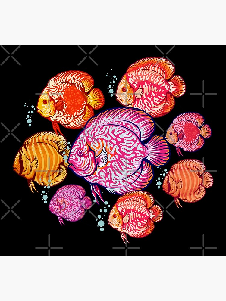 Discus Fish Keeper Aquarium Hobby Poster for Sale by JRRTs