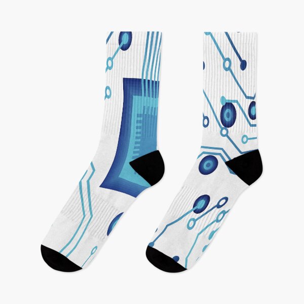 Item preview, Symmetrical blue circuit board designed and sold by Chams0609.