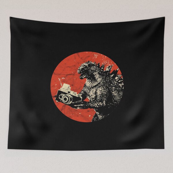 Item preview, Vintage Japanese Camera Monster Analog SLR Film Photographer design designed and sold by A-Fashion.