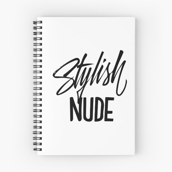 Item preview, Stylish Nude Handlettering text Black version designed and sold by Duukster.