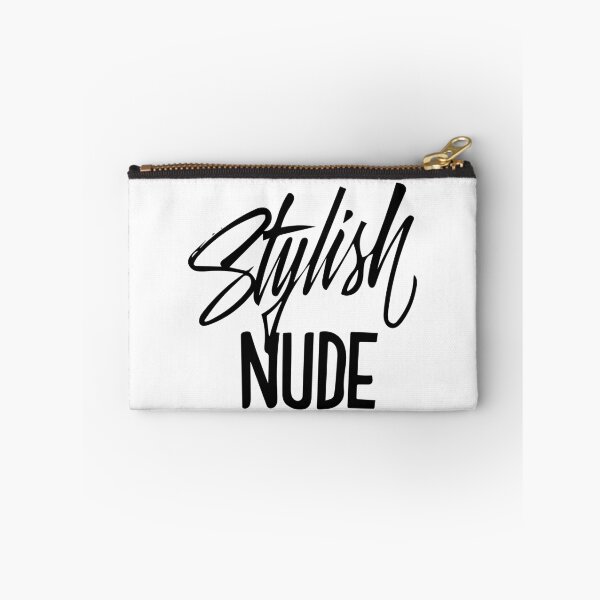 Item preview, Stylish Nude Handlettering text Black version designed and sold by Duukster.