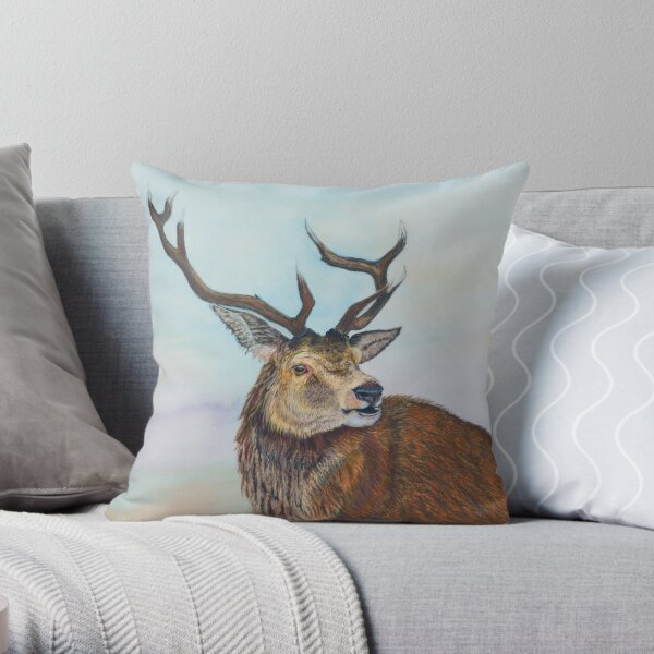 The Monarch Throw Pillow