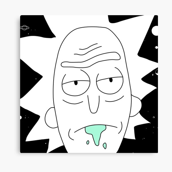 Rick space art Canvas Print
