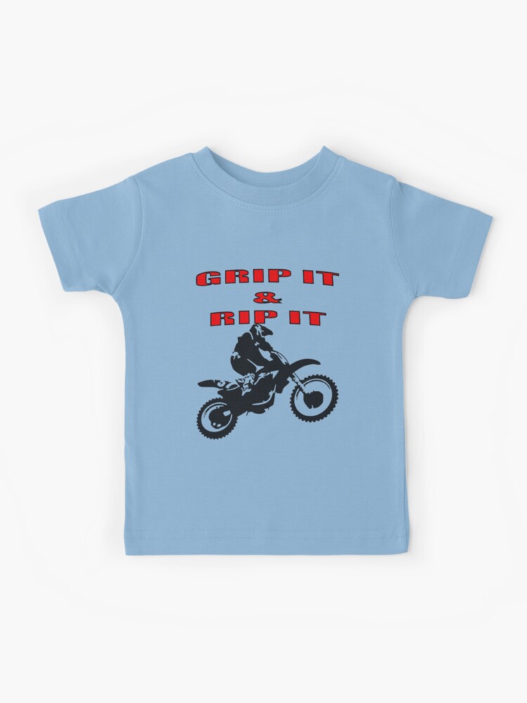 kids dirt bike shirt