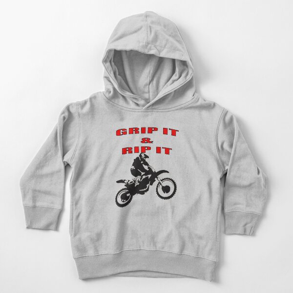 Grip It y Rip It Dirt Bike Racer Sudadera con capucha para bebé