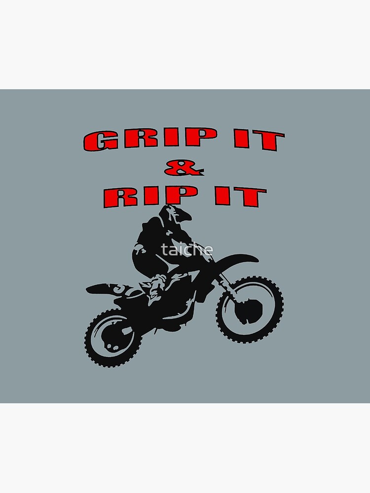 Grip It and Rip It Dirt Bike Racer by taiche