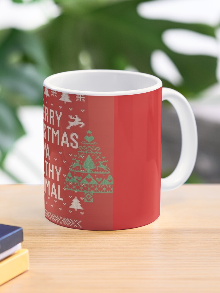 Merry Christmas Ya Filthy Animal Coffee Mugs - Red or Green – Gia Roma