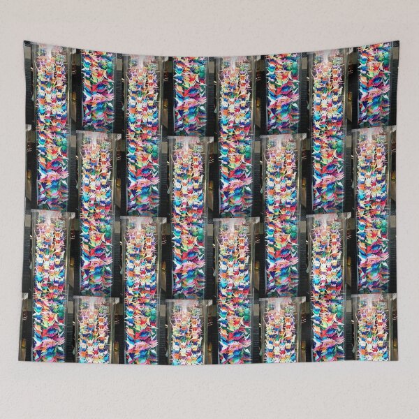 Item preview, Column of Colourful Cranes of Outstanding Origami  designed and sold by KazM.