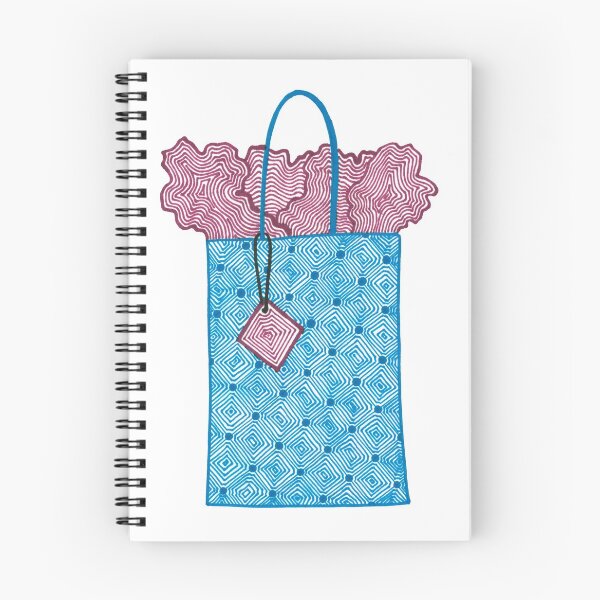 Item preview, Gift Bag (blue and pink) designed and sold by Calen  Picard-Carroll.