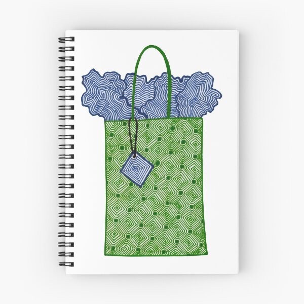 Item preview, Gift Bag (green and blue) designed and sold by Calen  Picard-Carroll.