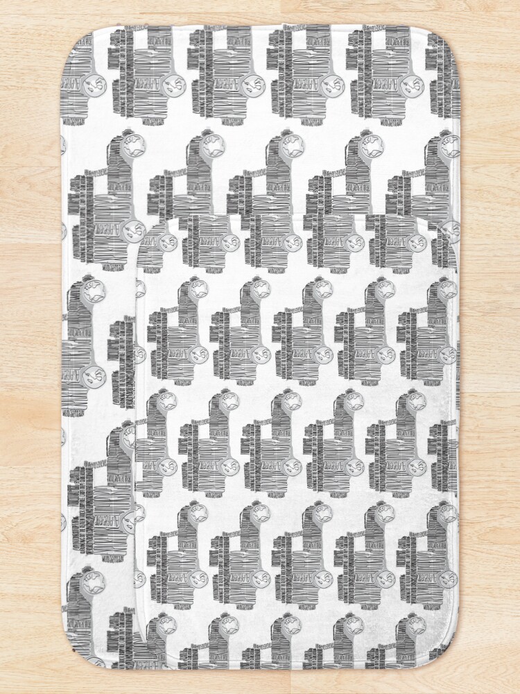 Alternate view of Artsy Sketchy Bath Mat