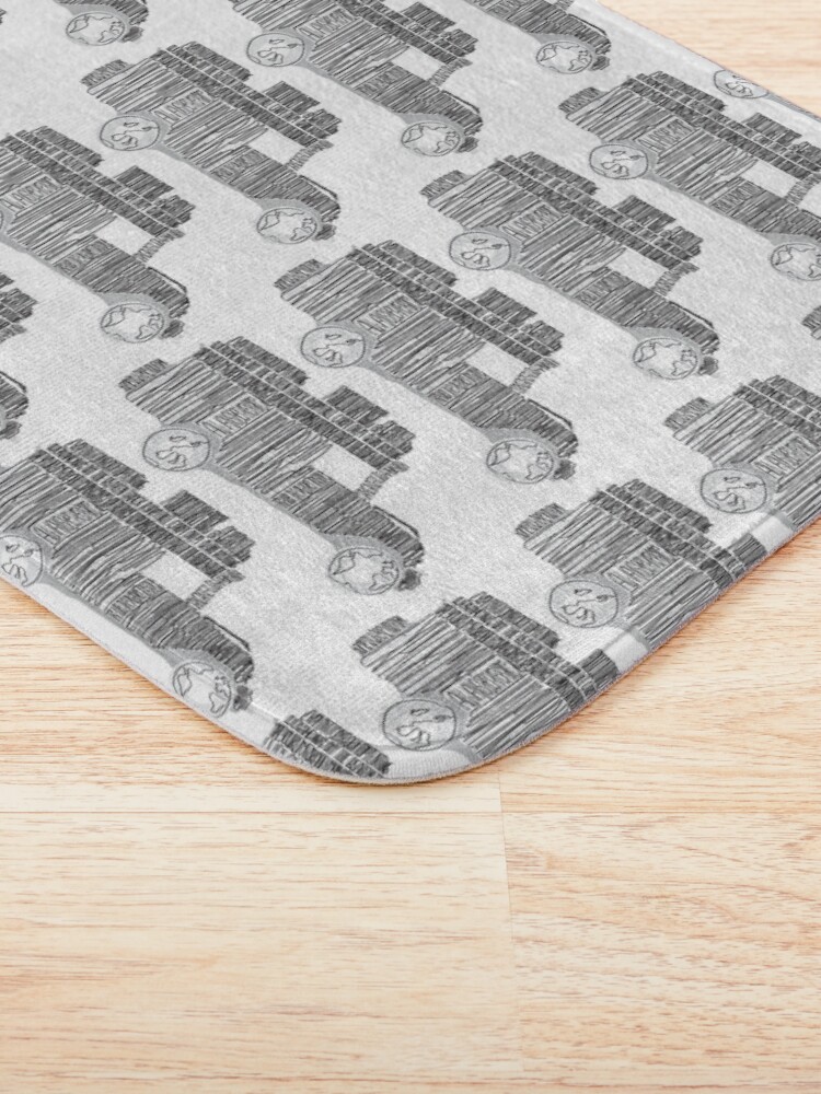 Alternate view of Artsy Sketchy Bath Mat