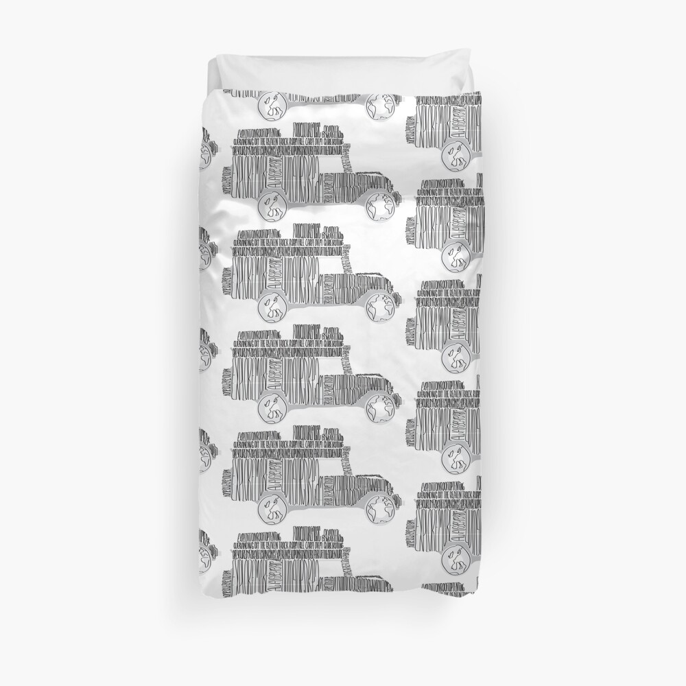 Artsy Sketchy Duvet Cover