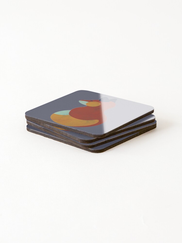 Thumbnail 4 of 5, Coasters (Set of 4), Calm fox designed and sold by Typelike.