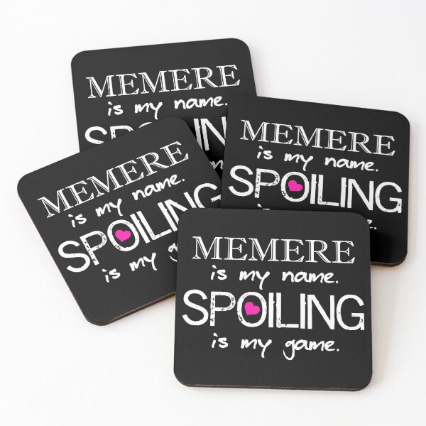 Item preview, Memere Is My Name Spoiling Is My Game Sassy Grandma Granny designed and sold by JukeLox.