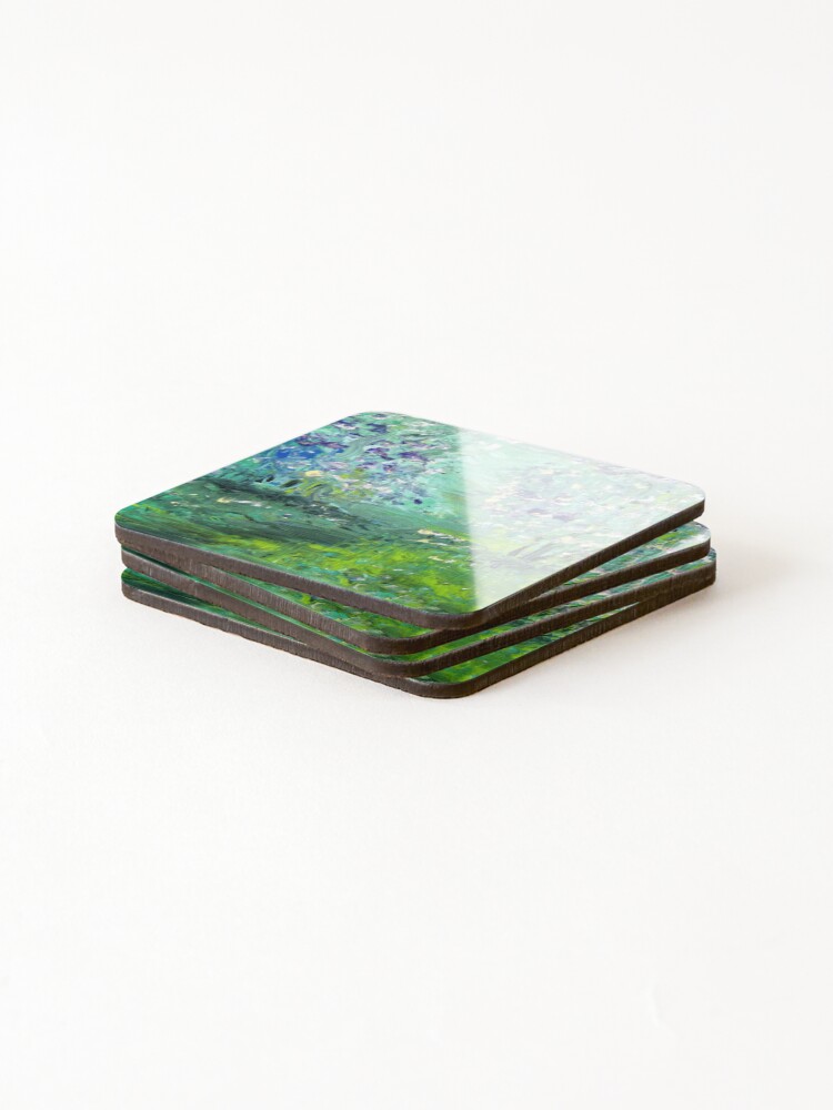 Thumbnail 4 of 5, Coasters (Set of 4), Two Trees designed and sold by colleenranney.