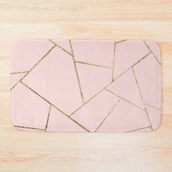 Item preview, Blush Pink Gold Geometric Glam #1 #geo #decor #art designed and sold by Anita's & Bella's Art.