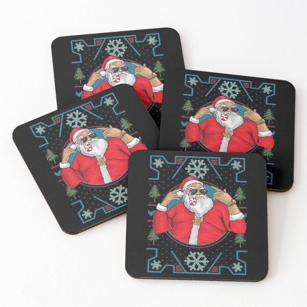 Item preview, Divertido Cool Santa Claus Sucio Rapero Navidad Gángster Navidad designed and sold by UniQueensShop.
