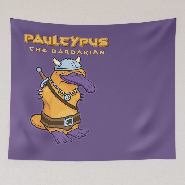 Item preview, Paultypus the Barbarian designed and sold by eXistenZ.