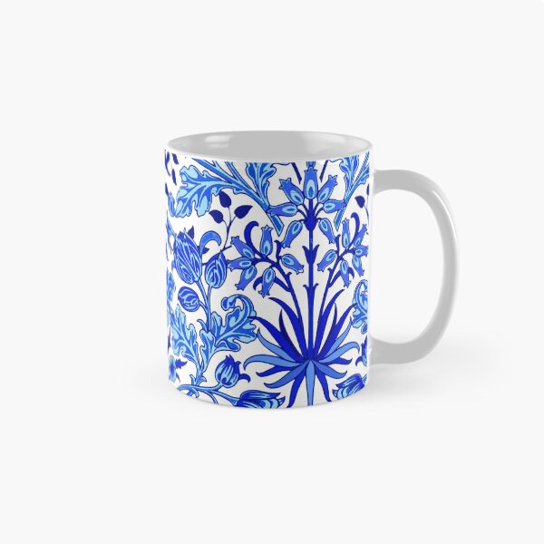Item preview, William Morris Hyacinth Print, Cobalt Blue & White designed and sold by Marymarice.