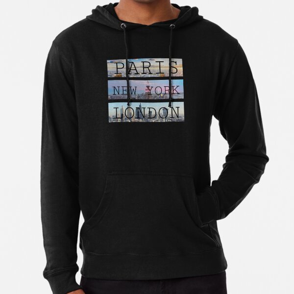 Paris New York Sweatshirts Hoodies Redbubble