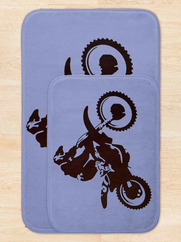 Alternate view of Motor X Silhouette Bath Mat