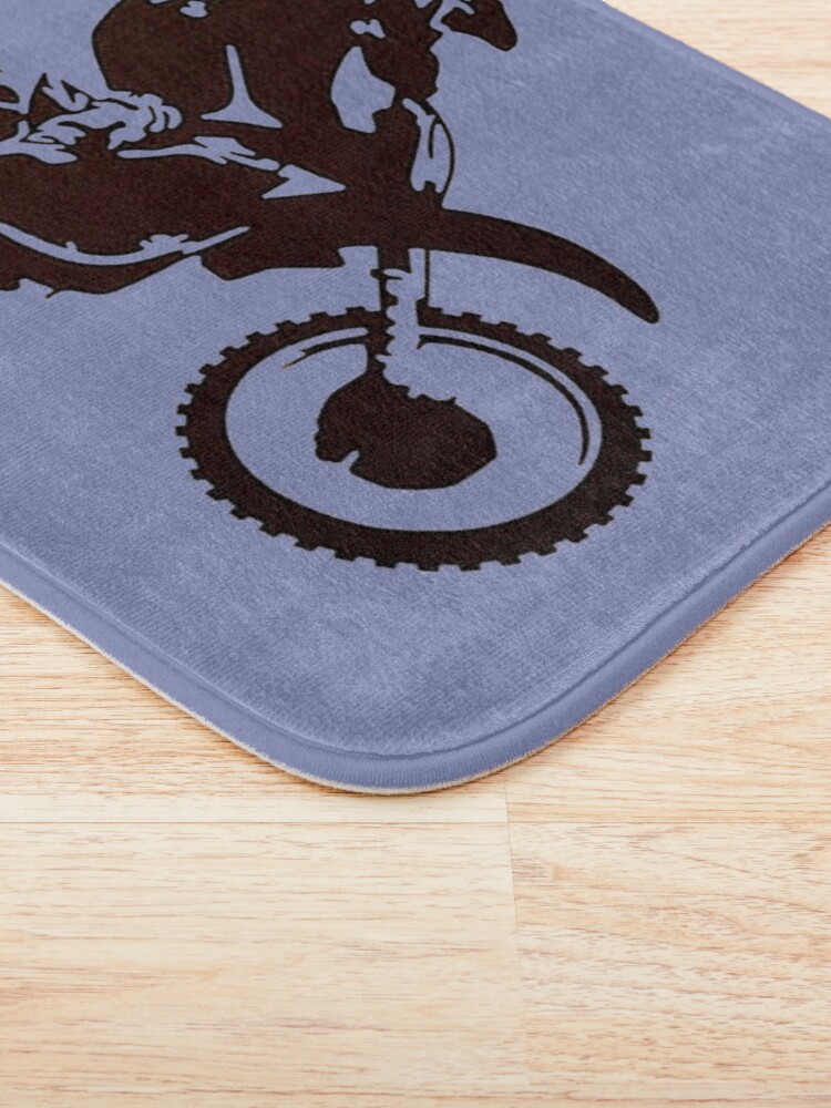 Alternate view of Motor X Silhouette Bath Mat