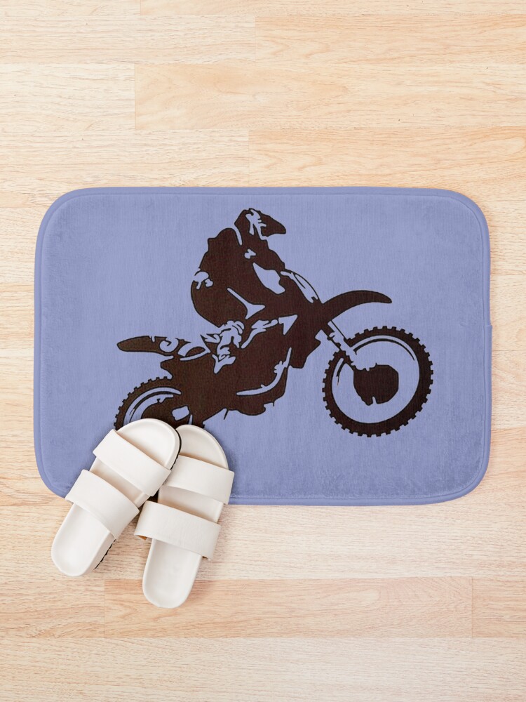 Alternate view of Motor X Silhouette Bath Mat