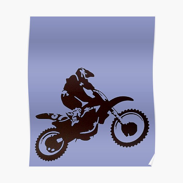 "Motor X Silhouette Black Vector" Poster by taiche Redbubble