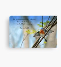 Easter Greetings Canvas Print