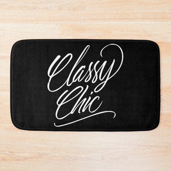 Item preview, Classy Chic Handlettering text white version. designed and sold by Duukster.