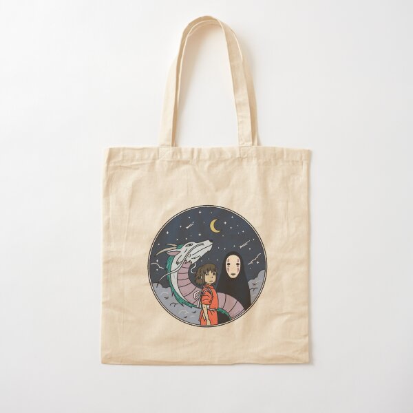 Spirited Away Badge Cotton Tote Bag
