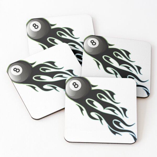 Item preview, Flaming 8 Ball designed and sold by dgpaul.