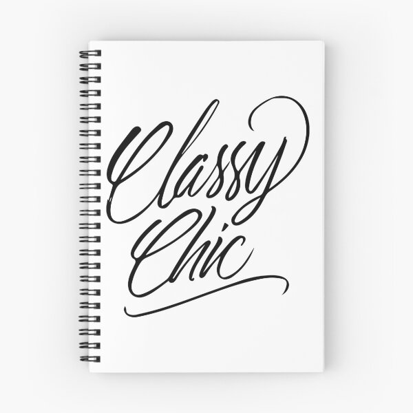 Item preview, Classy Chic Handlettering text black version. designed and sold by Duukster.