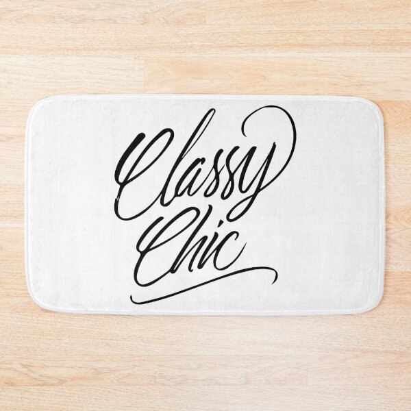 Item preview, Classy Chic Handlettering text black version. designed and sold by Duukster.