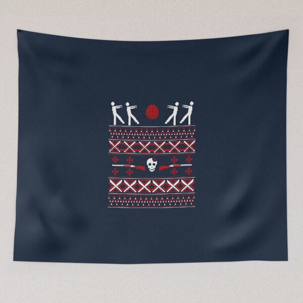 Item preview, Zombie Christmas Shirt designed and sold by HandsOffMyDinosaur.