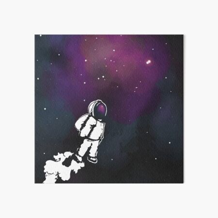 Brian The Poostronaut Evacuates To Outer Space Art Board Print