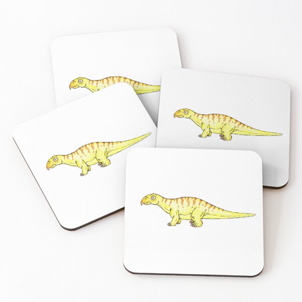 Item preview, yellow striped dinosaur designed and sold by cam-graphics.