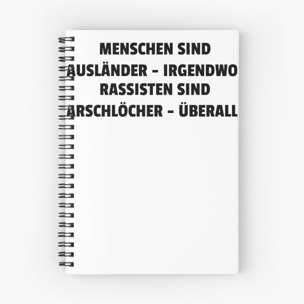 Item preview, Menschen Sind Ausländer - Irgendwo. Rassisten Sin designed and sold by The5thDesign.
