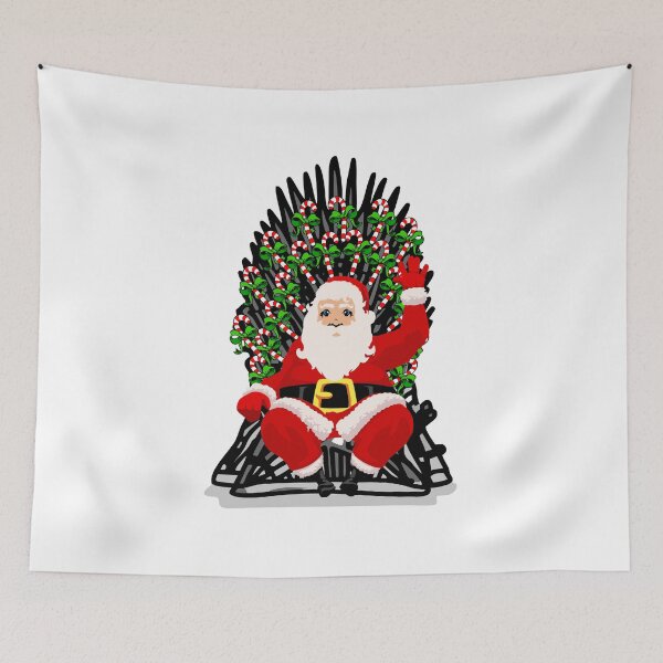 Item preview, Santa Candy Cane Throne funny Christmas gift for men women designed and sold by hadleydesigns.