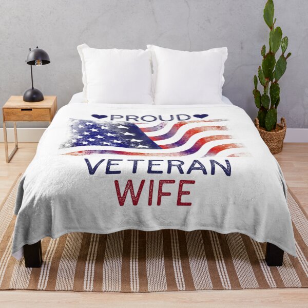 Item preview, Veteran "Proud Veteran Wife". designed and sold by KateMarc.