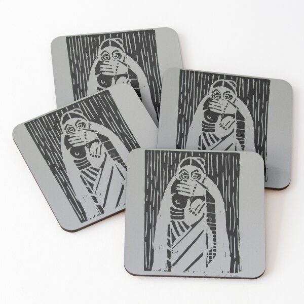 Item preview, Shout! - lino print on 27 x 21cm paper                                          designed and sold by crowleyronan123.