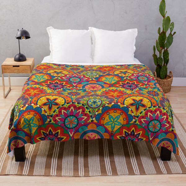 Item preview, Funky Retro Mandala Pattern designed and sold by livianasgifts.